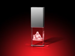 VORLAGE - USB-Stick, LED weiß, 16 GB – GLASFOTO.COM